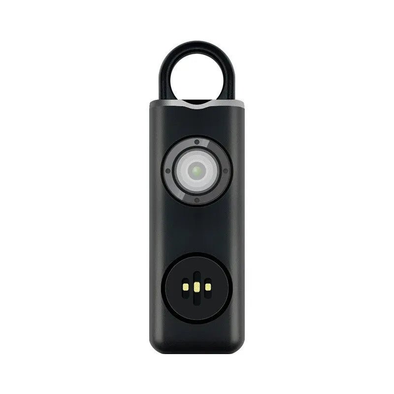Black Personal Alarm Keychain - Run Day Ready