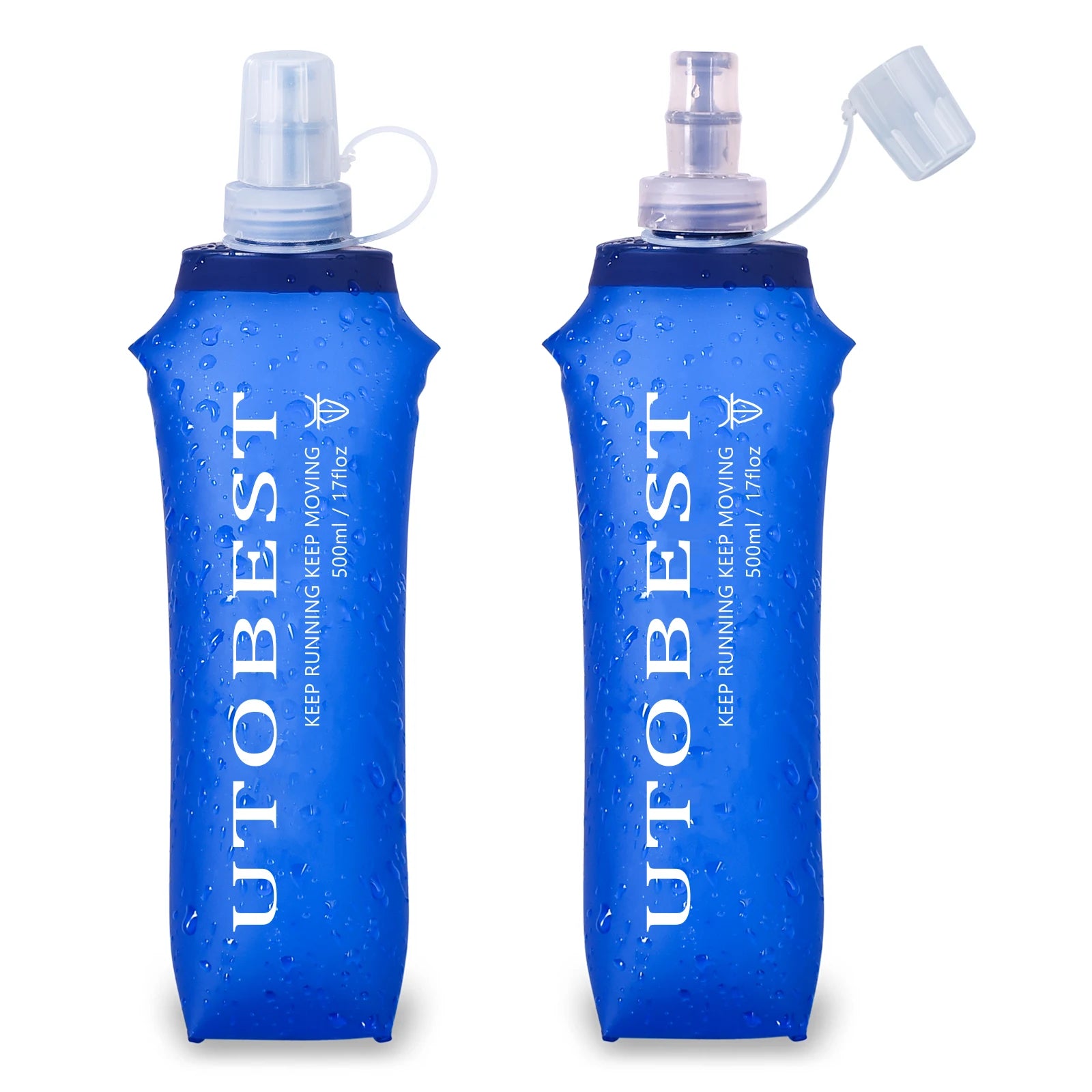 2X500ml Soft Flasks